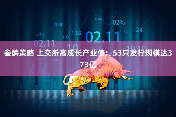 叁酶策略 上交所高成长产业债：53只发行规模达373亿